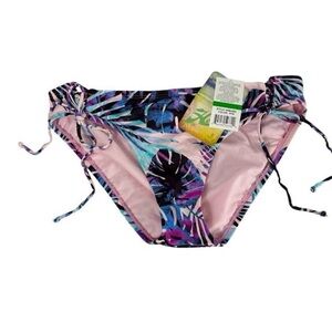 HOBIE Women's L Side Tie Bikini Swim Bottom.